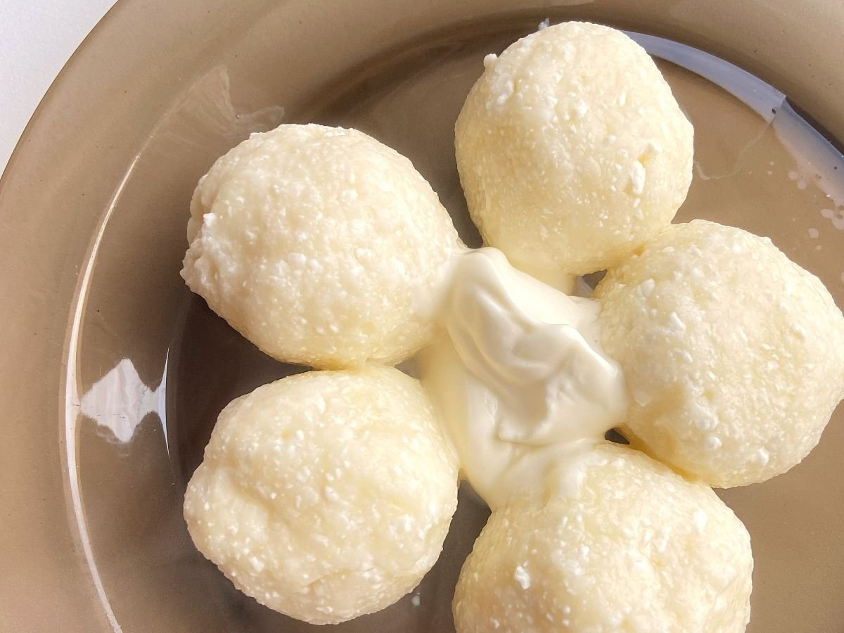 Virti varškės kukuliai