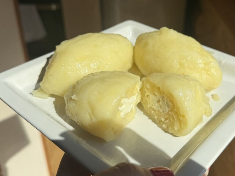 Virtų bulvių cepelinai su varške